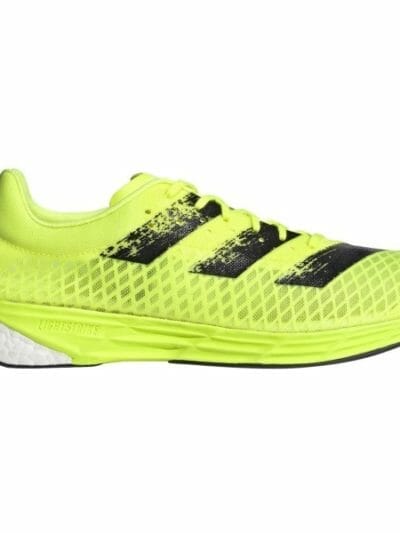 Fitness Mania - Adidas Adizero Pro Mens Running Shoes - Solar Yellow/Core Black/Footwear White