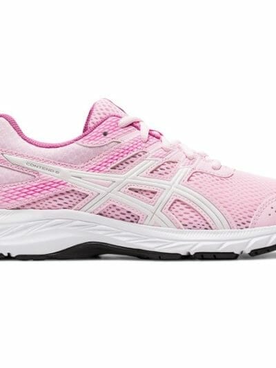 Fitness Mania - Asics Contend 6 GS - Kids Running Shoes - Cotton Candy/White