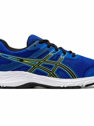 Fitness Mania - Asics Contend 6 GS - Kids Running Shoes - Tuna Blue/Black