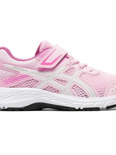 Fitness Mania - Asics Contend 6 PS - Kids Running Shoes - Cotton Candy/White