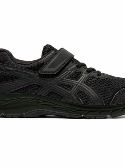 Fitness Mania - Asics Contend 6 PS - Kids Running Shoes - Triple Black