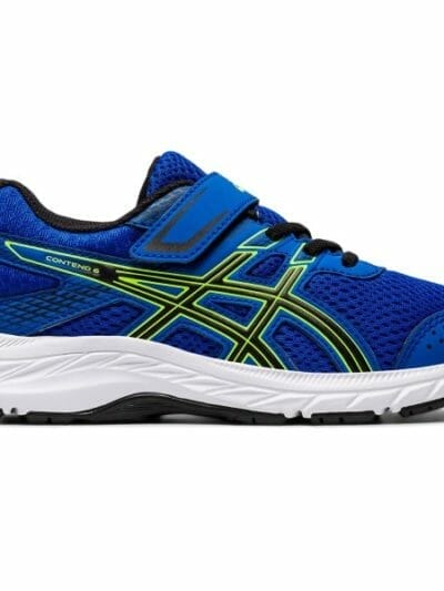 Fitness Mania - Asics Contend 6 PS - Kids Running Shoes - Tuna Blue/Black