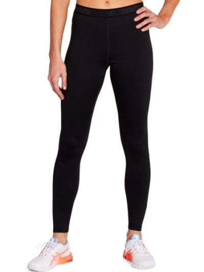 Fitness Mania - Asics Essential Logo Womens 7/8 Training Tights - Performance Black