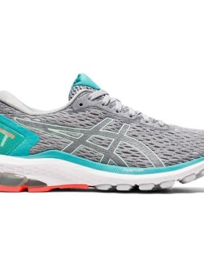 Fitness Mania - Asics GT-1000 9 - Womens Running Shoes - Piedmont Grey/Bio Mint