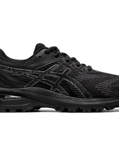 Fitness Mania - Asics GT-2000 8 GS - Kids Running Shoes - Black/Gun Metal