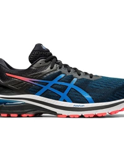 Fitness Mania - Asics GT-2000 9 - Mens Running Shoes - Black/Directoire Blue