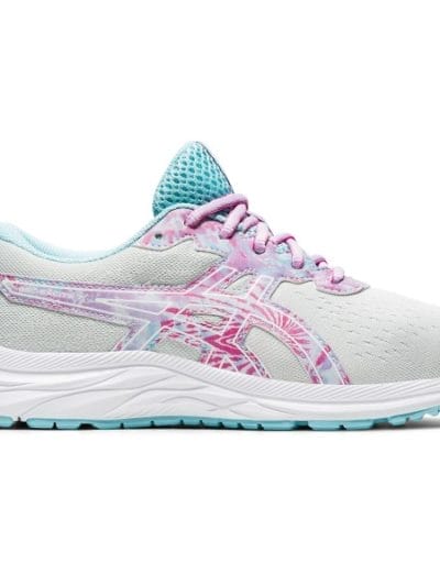 Fitness Mania - Asics Gel Excite 7 GS - Kids Girls Running Shoes - Glacier Grey/Ocean Decay
