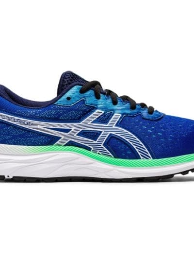 Fitness Mania - Asics Gel Excite 7 GS - Kids Running Shoes - Asics Blue/White