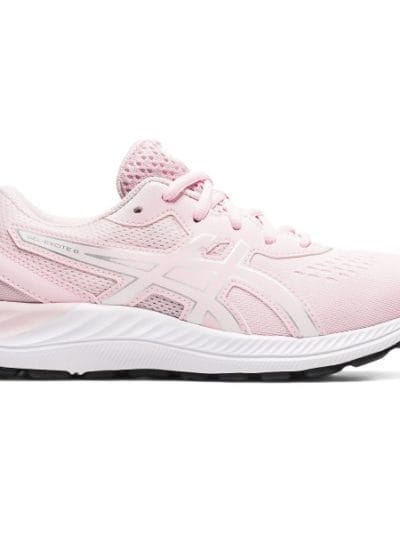 Fitness Mania - Asics Gel Excite 8 GS - Kids Running Shoes - Pink Salt/Pure Silver