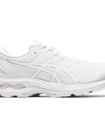 Fitness Mania - Asics Gel Kayano 27 - Mens Running Shoes - White/White