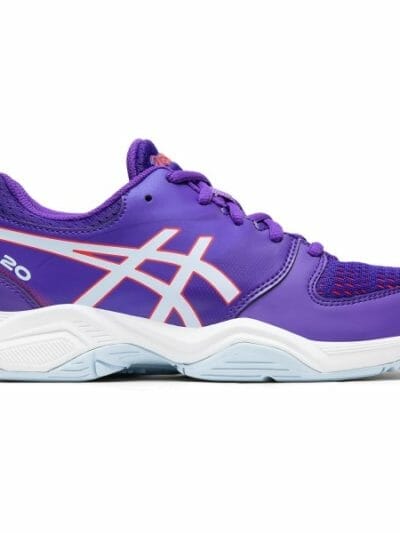 Fitness Mania - Asics Gel Netburner 20 GS - Kids Netball Shoes - Royal Azel/Soft Sky