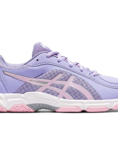 Fitness Mania - Asics Gel Netburner Super GS - Kids Netball Shoes - Vapor/Cotton Candy