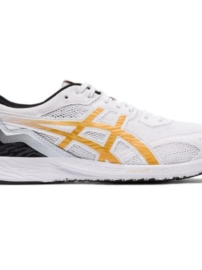 Fitness Mania - Asics Gel-Tartheredge - Mens Running Shoes - White/Pure Gold