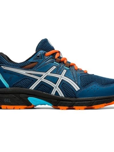 Fitness Mania - Asics Gel Venture 8 GS - Kids Trail Running Shoes - Mako Blue/Piedmont Grey