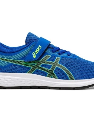 Fitness Mania - Asics Patriot 11 PS - Kids Running Shoes - Tuna Blue/Black