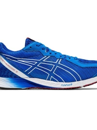 Fitness Mania - Asics Tartheredge 2 - Mens Running Shoes - Electric Blue/White