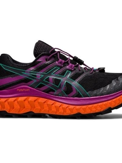 Fitness Mania - Asics Trabuco Max - Womens Trail Running Shoes - Black/Digital Grape