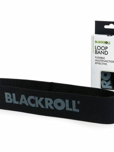 Fitness Mania - Blackroll Loop Band - Fabric Resistance Band - Extra Strong - Black