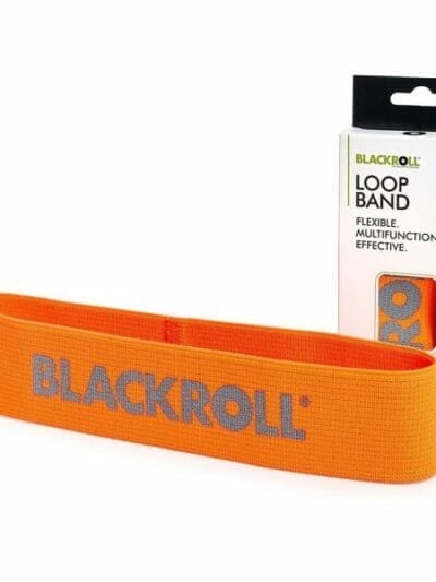 Fitness Mania - Blackroll Loop Band - Fabric Resistance Band - Light - Light - Orange