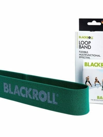 Fitness Mania - Blackroll Loop Band - Fabric Resistance Band - Medium - Medium - Green