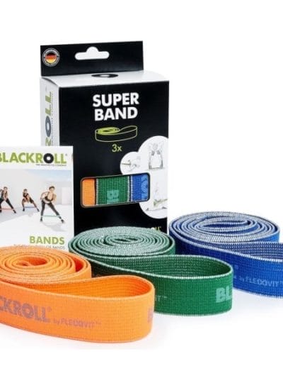 Fitness Mania - Blackroll Super Fitness Band Set - 3 Band Set