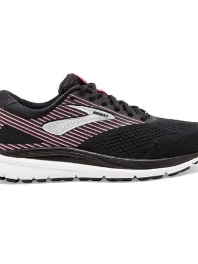 Fitness Mania - Brooks Addiction 14 - Womens Running Shoes - Black/Hot Pink/Silver