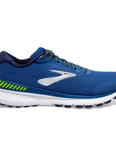 Fitness Mania - Brooks Adrenaline GTS 20 - Mens Running Shoes - Blue/Nightlife/White