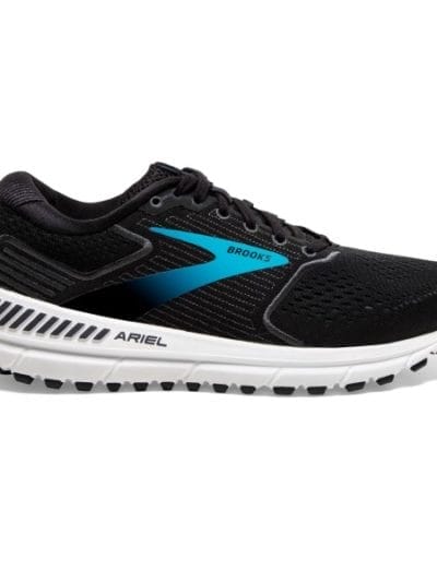 Fitness Mania - Brooks Ariel 20 - Womens Running Shoes - Black/Ebony/Blue