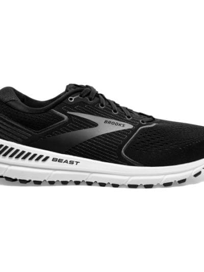 Fitness Mania - Brooks Beast 20 - Mens Running Shoes - Black/Ebony/Grey