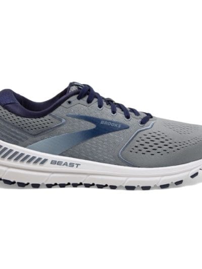 Fitness Mania - Brooks Beast 20 - Mens Running Shoes - Blue/Grey/Peacoat