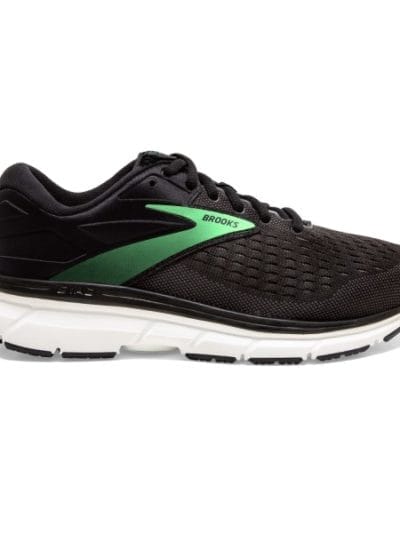 Fitness Mania - Brooks Dyad 11 - Womens Running Shoes - Black/Ebony/Green