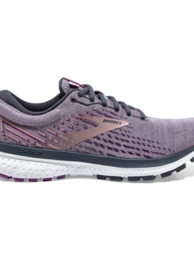 Fitness Mania - Brooks Ghost 13 Knit - Womens Running Shoes - Lavender/Ombre/Metallic