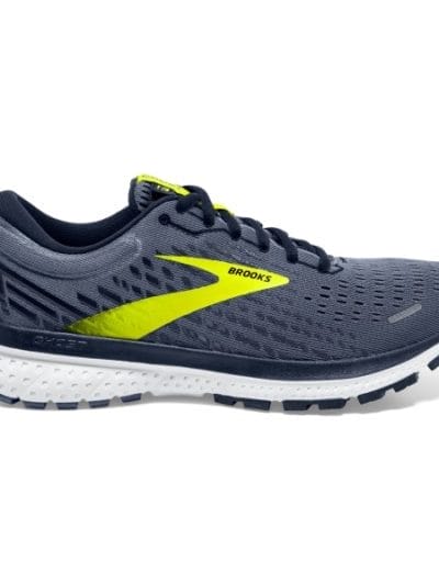 Fitness Mania - Brooks Ghost 13 - Mens Running Shoes - Grey/Navy/Nightlife