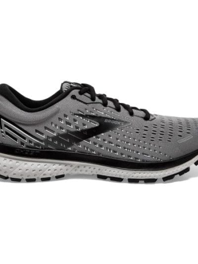 Fitness Mania - Brooks Ghost 13 - Mens Runnng Shoes - Primer Grey/Pearl/Black