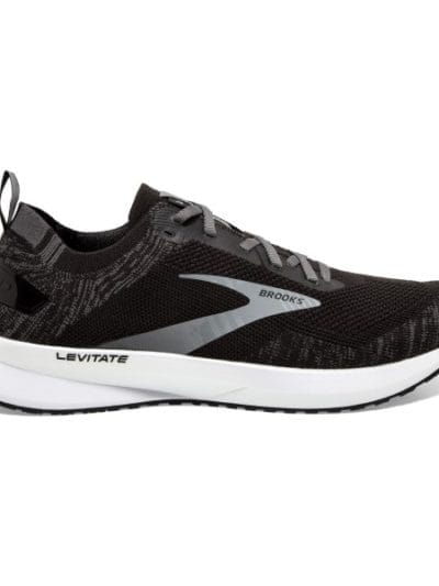 Fitness Mania - Brooks Levitate 4 - Mens Running Shoes - Black/White