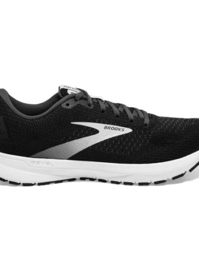 Fitness Mania - Brooks Revel 4 - Womens Running Shoes - Black/Oyster/Silver