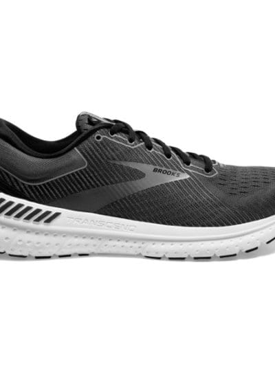 Fitness Mania - Brooks Transcend 7 - Mens Running Shoes - Black/Ebony/Grey