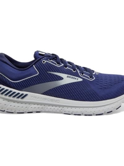 Fitness Mania - Brooks Transcend 7 - Mens Running Shoes - Deep Cobalt/Grey/Navy