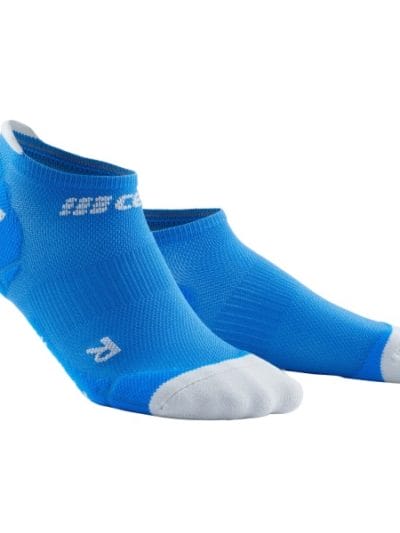 Fitness Mania - CEP Ultra Light V2 No Show Running Socks - Blue/Grey