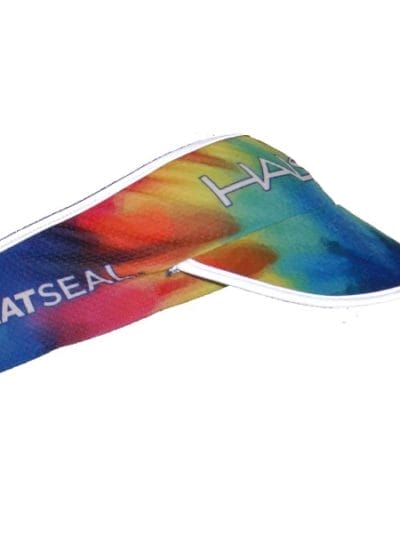Fitness Mania - Halo Ultralight Sweat Seal Sports Visor - Tie Dye
