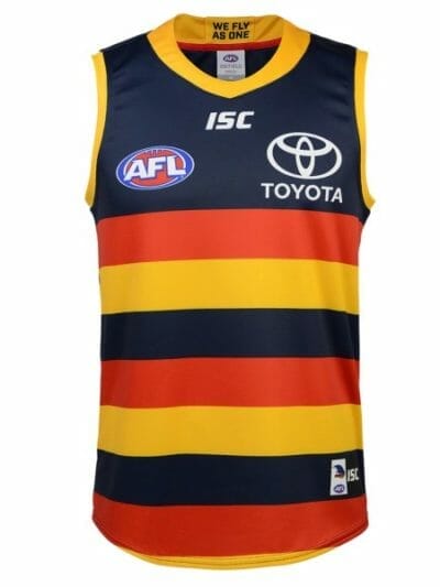Fitness Mania - ISC Adelaide Crows Home Mens Football Guernsey 2020 - Navy/Red/Gold