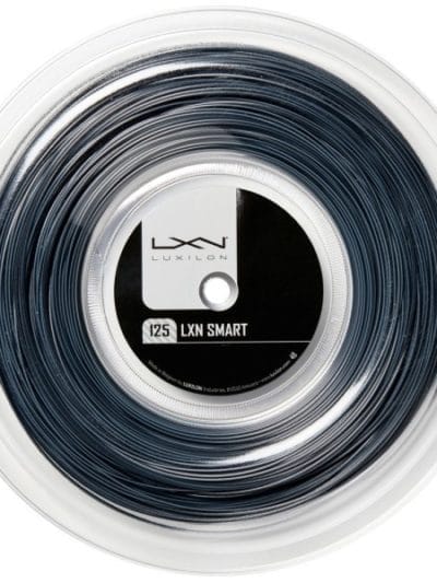 Fitness Mania - Luxilon LXN Smart 1.25mm 200m Tennis String Reel - Silver