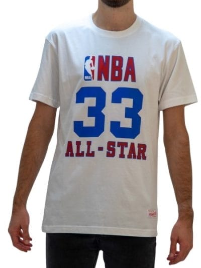 Fitness Mania - Mitchell & Ness Larry Bird NBA All-Star East Mens Basketball T-Shirt - Larry Bird