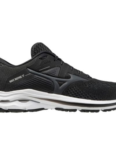 Fitness Mania - Mizuno Wave Inspire 17 - Mens Running Shoes - Dark Shadow/Quiet Shade