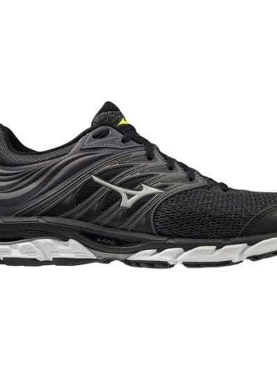 Fitness Mania - Mizuno Wave Paradox 5 - Mens Running Shoes - Magnet/Safety Yellow