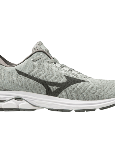 Fitness Mania - Mizuno Wave Rider Waveknit 3 - Mens Running Shoes - High Rise/Quiet Shade/Monument