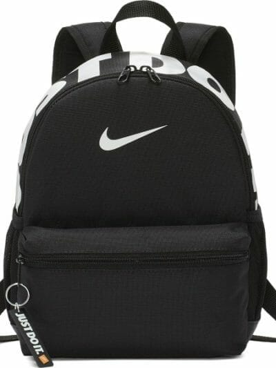 Fitness Mania - Nike Brasilia JDI Kids Mini Backpack Bag - Black/White