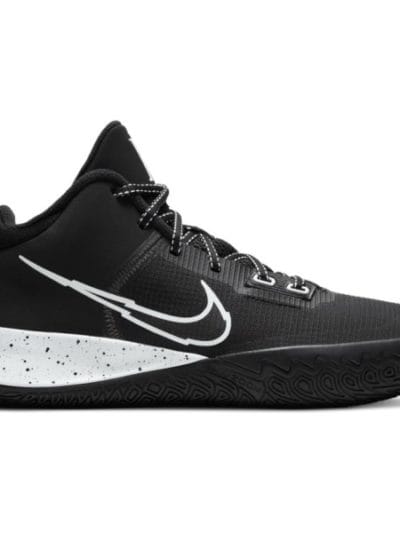 Fitness Mania - Nike Kyrie Flytrap IV - Mens Basketball Shoes - Black/White/Metallic Silver