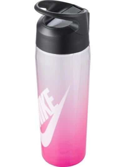 Fitness Mania - Nike TR Hypercharge Straw Graphic BPA Free Sport Water Bottle - 710ml - Pink/Anthracite