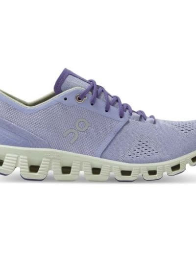 Fitness Mania - On Cloud X - Womens Running Shoes - Lavender/Ice